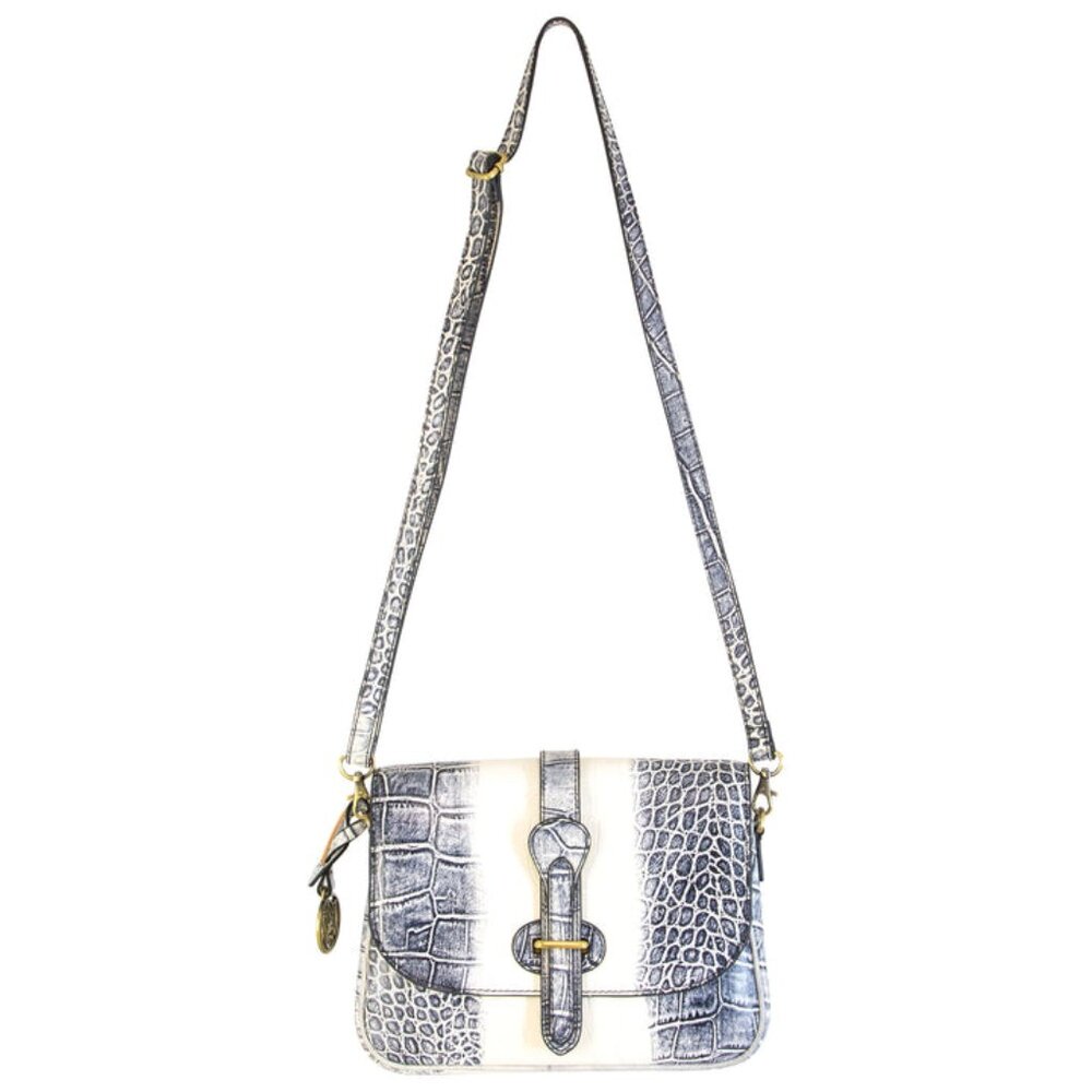Smith & Wesson Croc Print Cross Body Bag Concealed Carry CCW Purse Handbag NEW